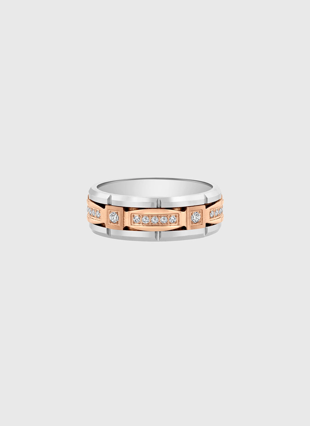 Geometric Diamond Band