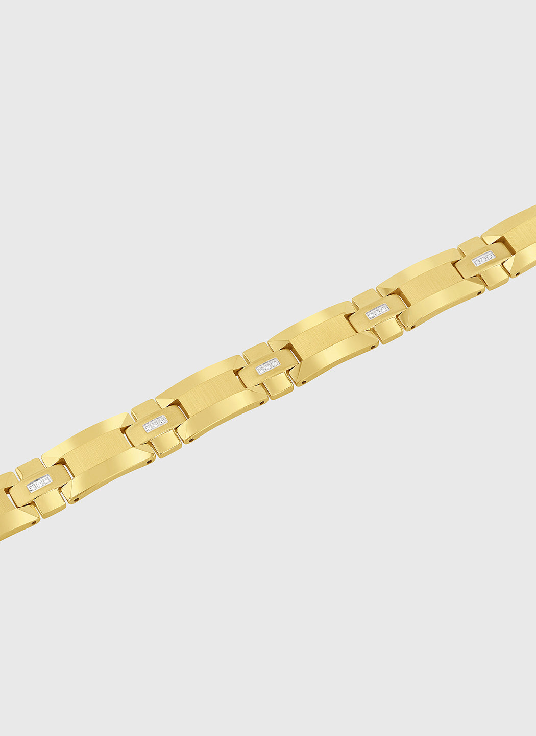 Gold with White Diamond