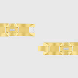 Gold with White Diamond