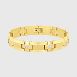 Gold with White Diamond