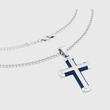 Center Diamond Cross