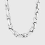 Faceted Mariner Link Chain