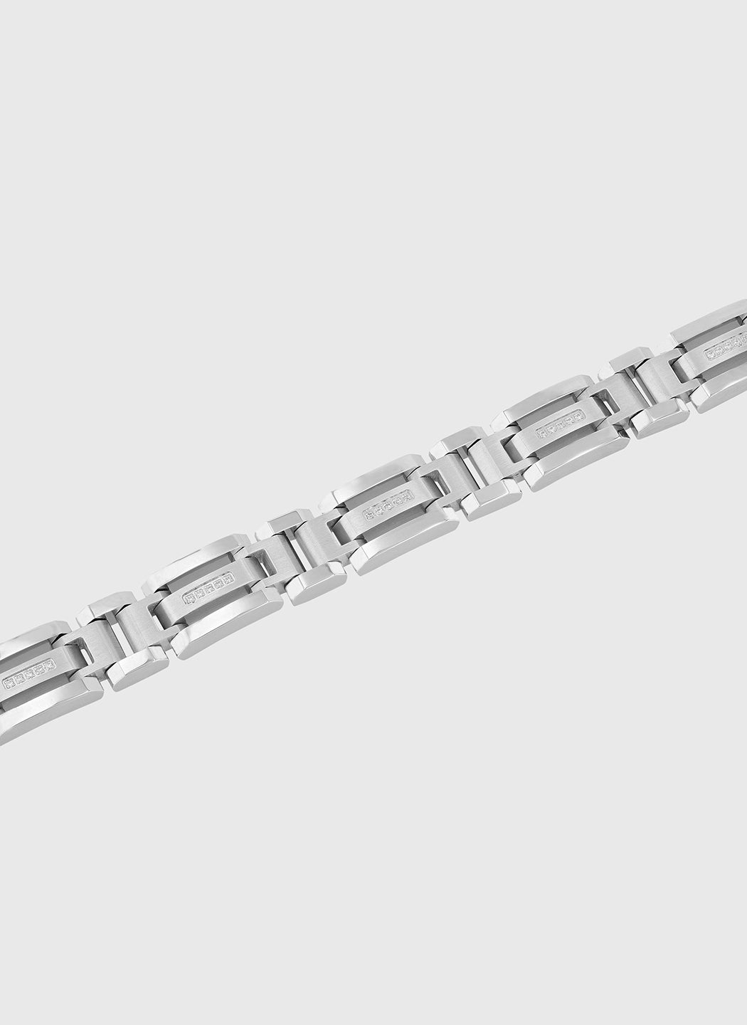 Silver with White Diamond