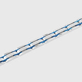 Cobalt Diamond Link Bracelet