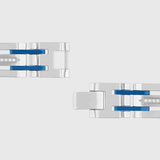 Cobalt Diamond Link Bracelet
