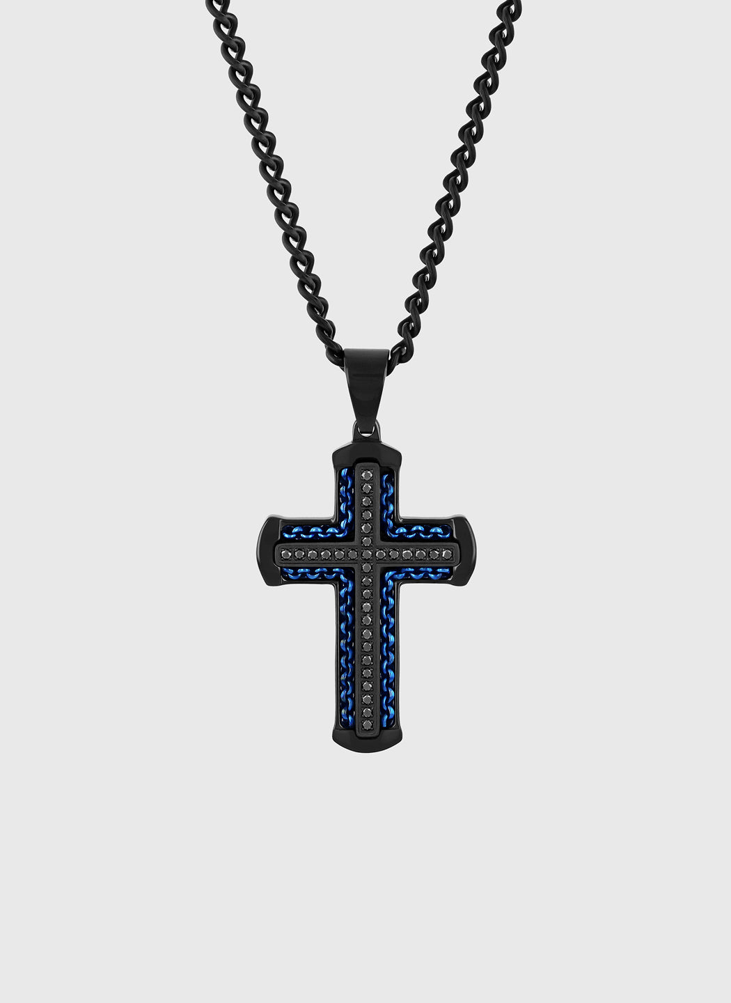 Black & Blue with Black Diamond