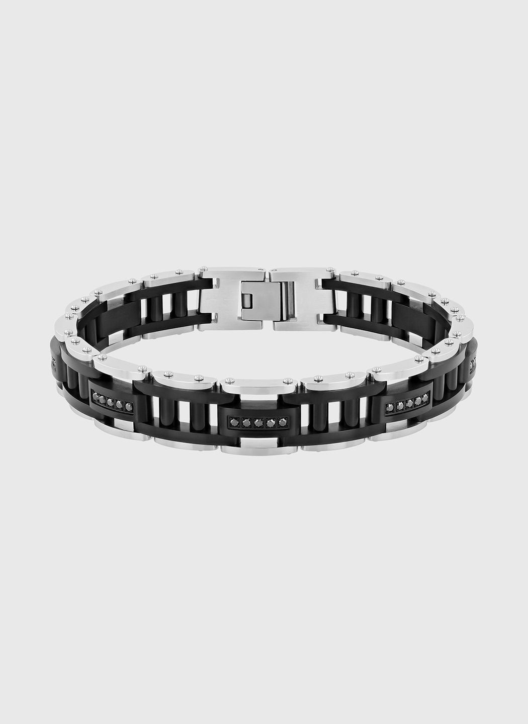 Black & Silver with Black Diamond