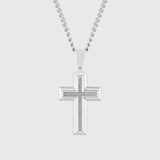 Silver with White Diamond