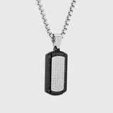 Strata Diamond Dog Tag
