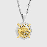 Imperial Dragon Diamond Medallion