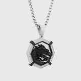 Imperial Dragon Diamond Medallion