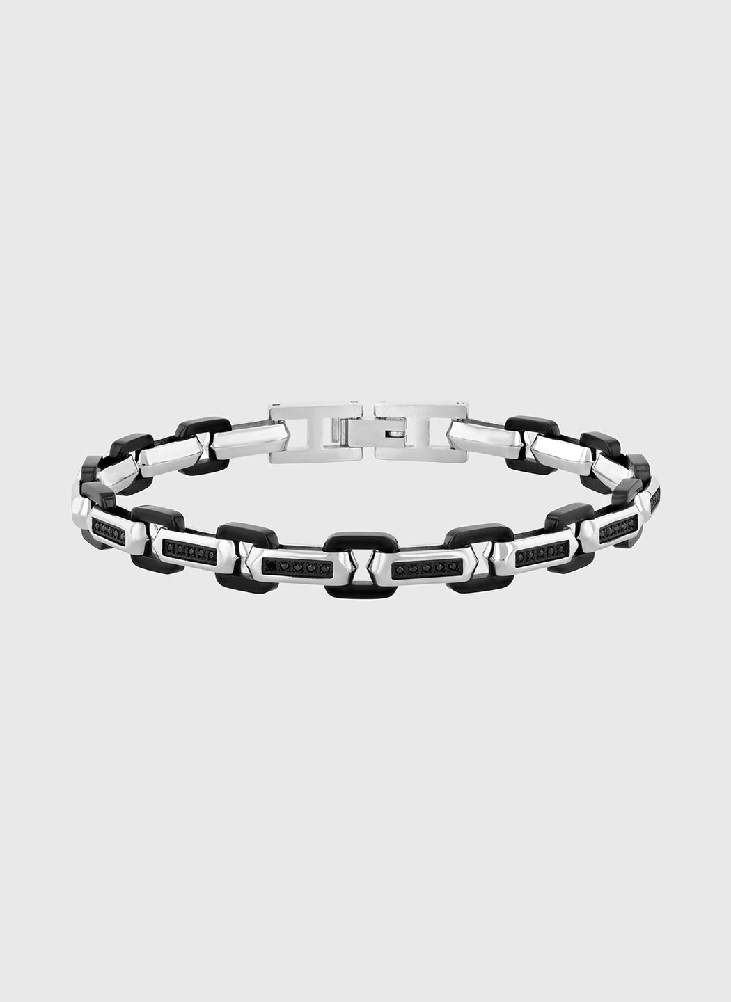 Black & Silver with Black Diamond
