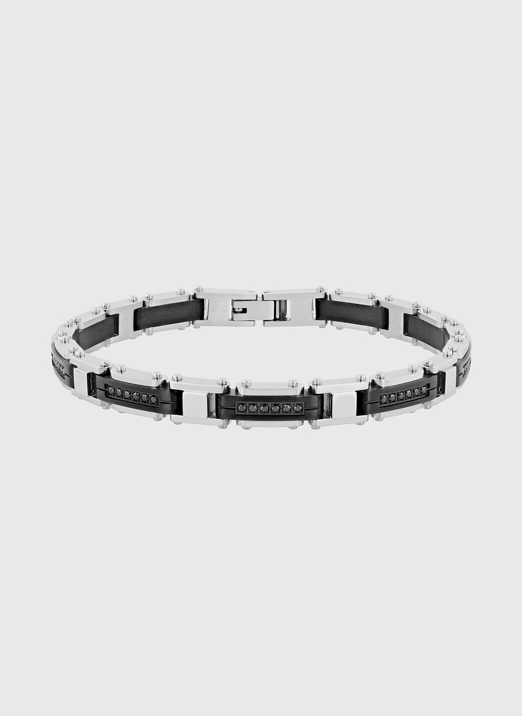 Silver & Black with Black Diamond