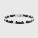 Silver & Black with Black Diamond