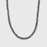Hematite Faceted Bead Necklace