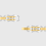 Tandem Diamond Open Link Bracelet
