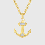 Gold with White Diamond