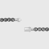 Hematite Faceted Bead Bracelet