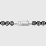 Hematite Faceted Bead Necklace