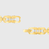 Tandem Diamond Open Link Bracelet