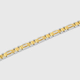 Ledger Diamond Panel Bracelet